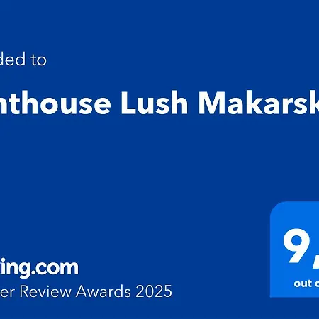 Penthouse Lush Apartman Makarska